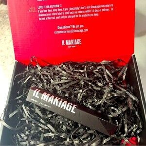 NIB Il Makiage Black Inkliner Liquid Eyeliner Silky-Matte Waterproof Liner